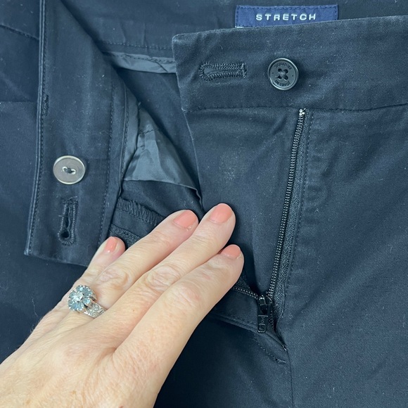 Jones New York Signature Petite pants with stretch black Sz 10P - Picture 3 of 7